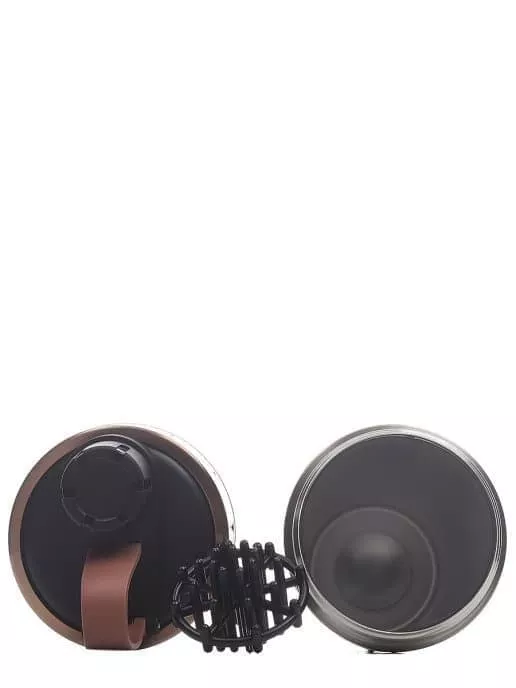 FitRule Шейкер алюминиевый с крышкой Twist 700ml (Золотой)