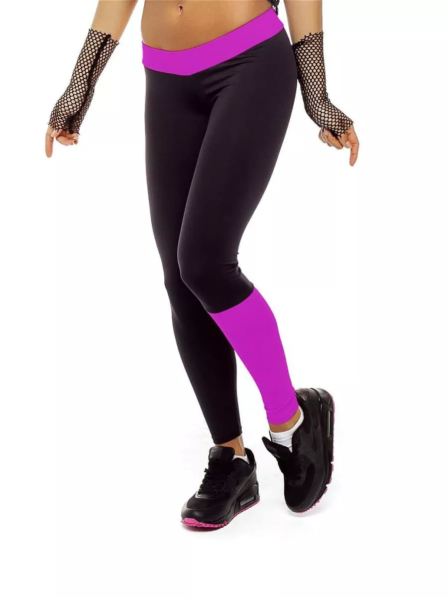 ProFit Лосины с цветной голенью lp.030