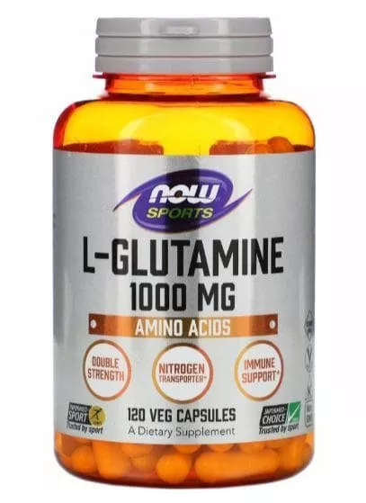 NOW L-Glutamine 1000mg 120 caps