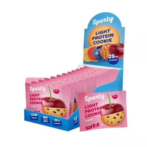Sporty Печенье Sporty Protein Ligth 40g (х12)