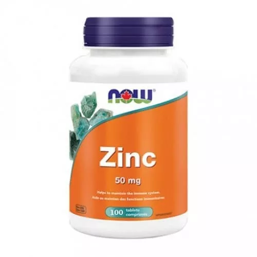 NOW Zinc Gluconate 50 mg 100 tabs