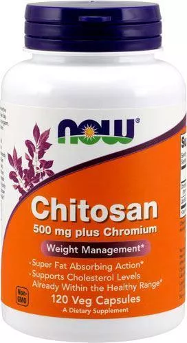 NOW Chitosan 500 mg 120 caps
