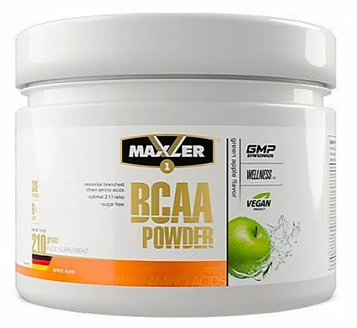 Maxler BCAA Powder 2:1:1 Sugar Free 210g