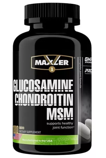 Maxler Glucosamine-Chondroitin-MSM 180 tabs