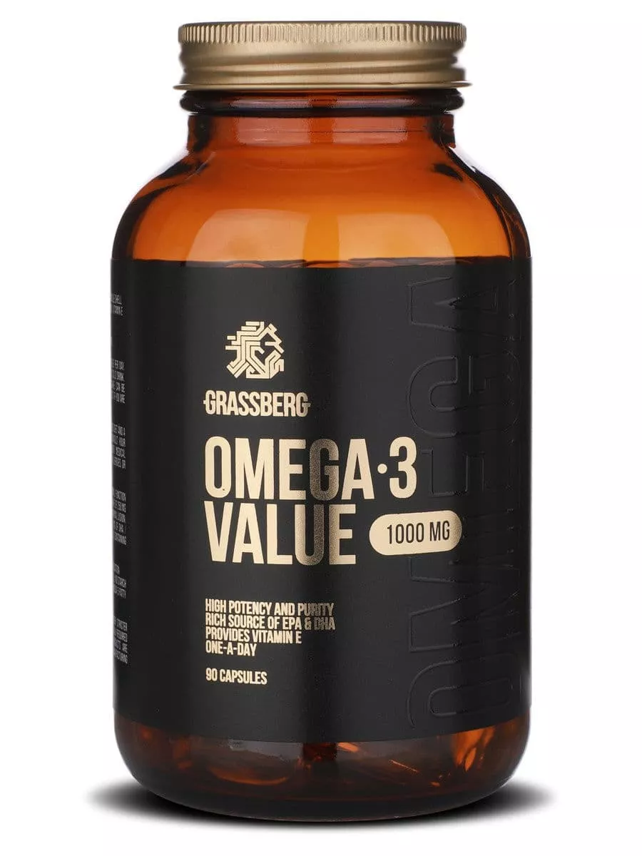 GRASSBERG Omega Value 1000 mg 90 caps