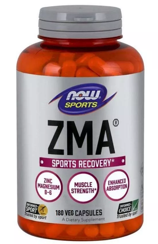 NOW ZMA 180 vcaps