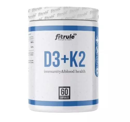 Fitrule Vitamin D3+K2 60 caps