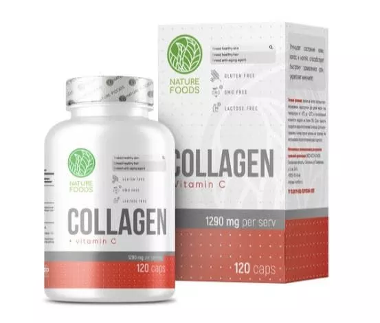 Nature Foods Collagen + Vitamin C 120caps