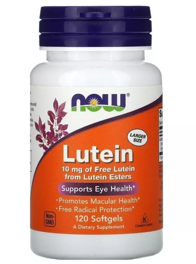 NOW Lutein10mg 120 softgels