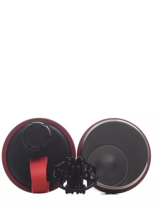 FitRule Шейкер алюминиевый с крышкой Twist 700ml (Красный)