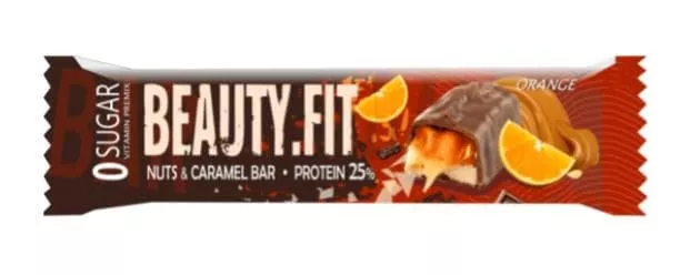 Beauty Fit Nuts&Caramel Bar 60 g