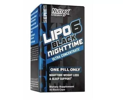Nutrex Lipo-6 Black Ultra Concentrate Nighttime 30 caps
