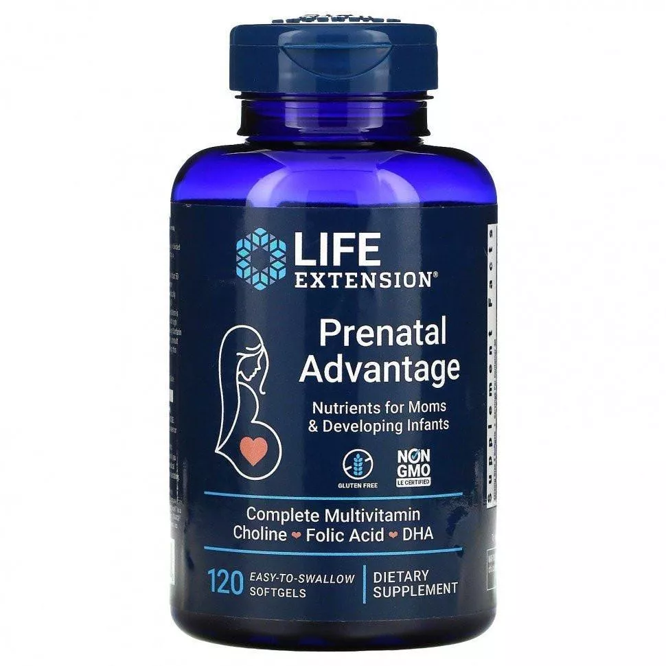 LIFE Extension Prenatal Advantage 120 softgels