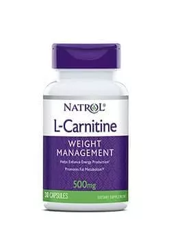 natrol l carnitine Л-карнитин NATROL L-Carnitine 500 mg 30 caps купить недорого, заказать с  доставкой в Туле