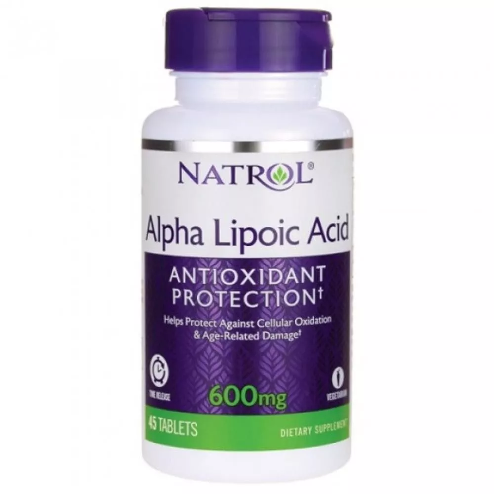 NATROL Alpha Lipolic Acid 600 mg 45 caps