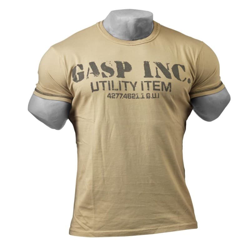 Футболка GASP Basic Utility Tee, песочная
