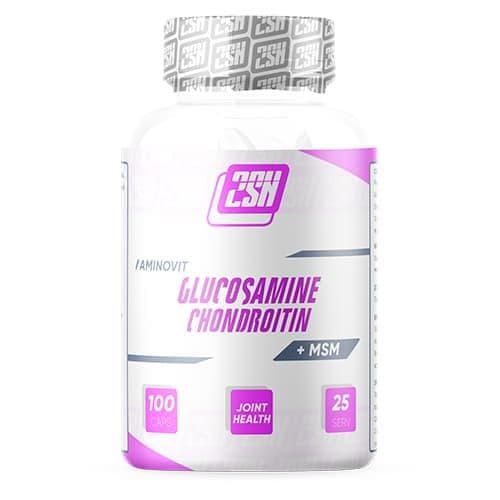 2SN Glucosamine + Chondroitin + MSM 600 mg 100 caps фото