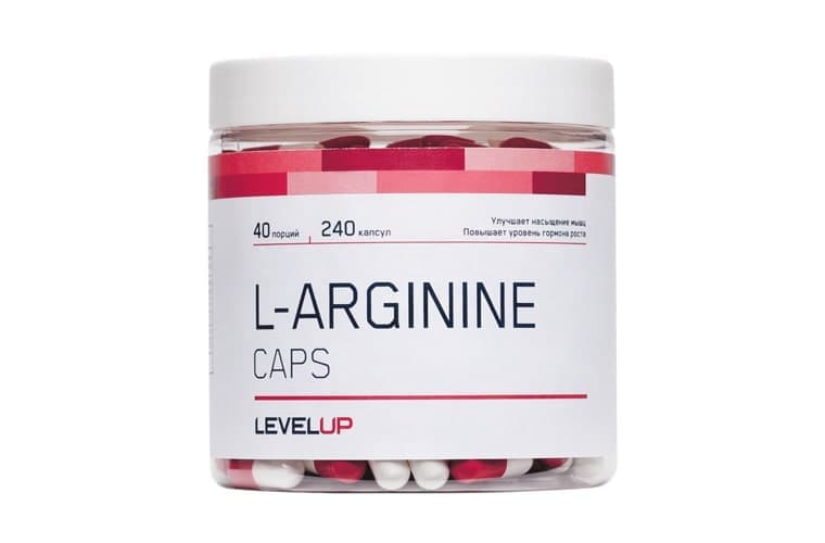 LevelUp L-Arginin 240 caps фото