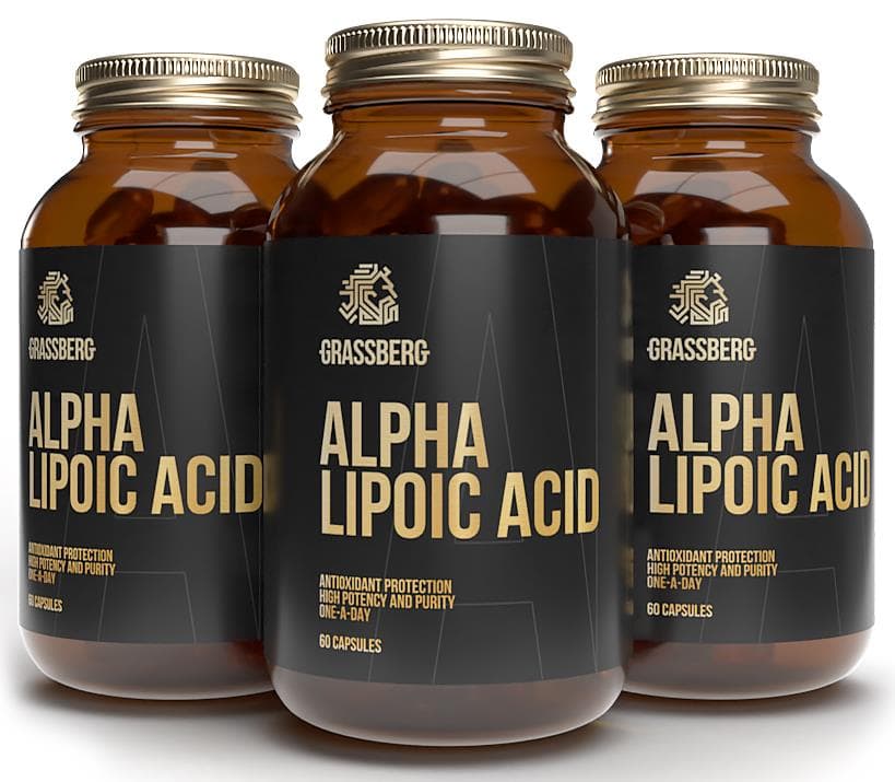 GRASSBERG Alpha Lipoic Acid 60 mg 60 caps