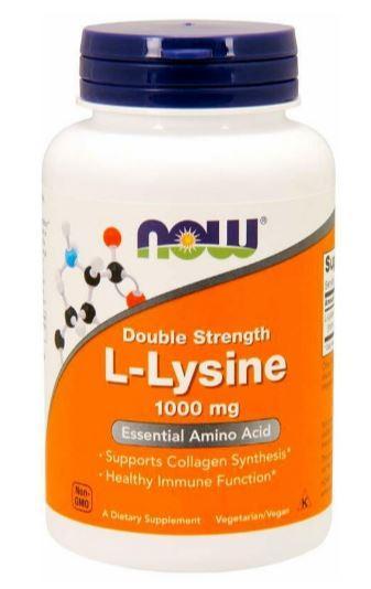 NOW L-Lysine 1000 mg 250 tabs