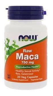 NOW Maca 750mg 30 caps