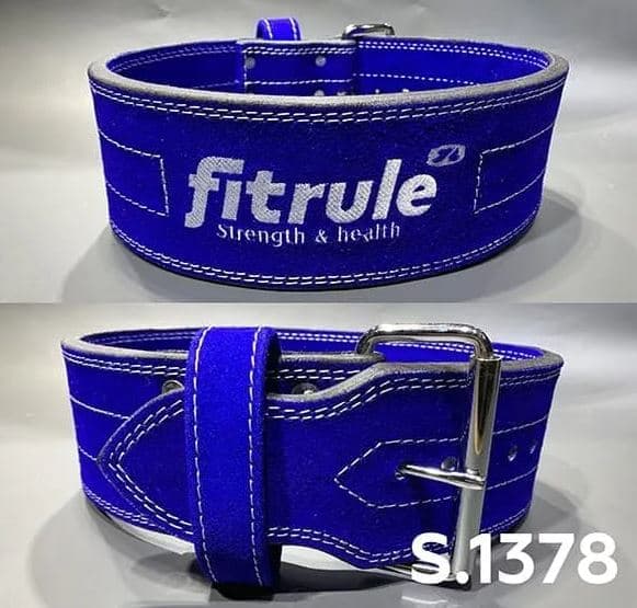 FitRule Ремень Усиленный Синий арт1378 (S)