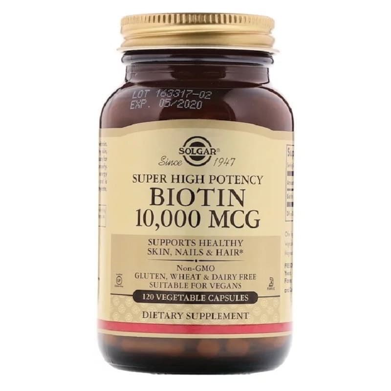 Solgar Biotin 10000 mcg 120 caps