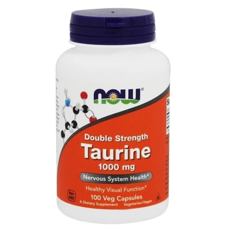 NOW Taurine 1000mg 250 vcaps