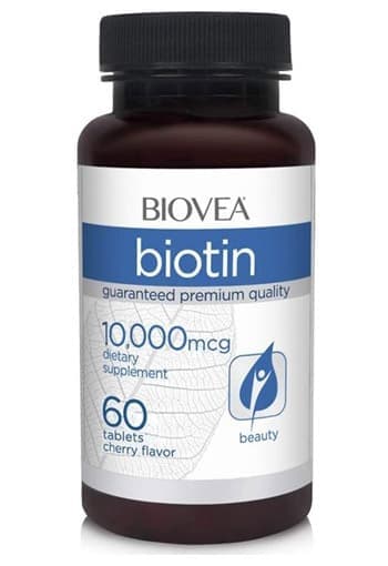 BIOVEA Biotin 10000 mcg FD 60 tabs