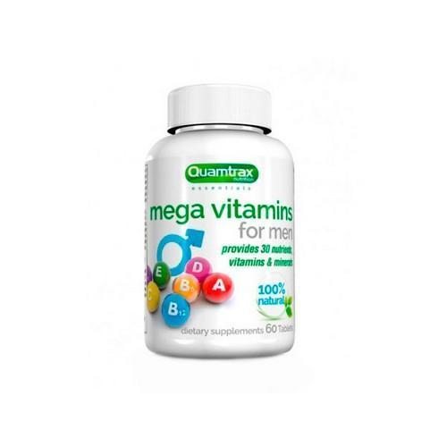 Quamtrax - Mega Vitamins For Men 60t