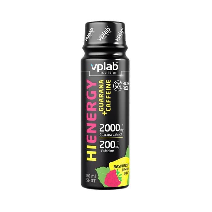 VPLab HiEnergy Guarana+Caffeine Shot 80 ml