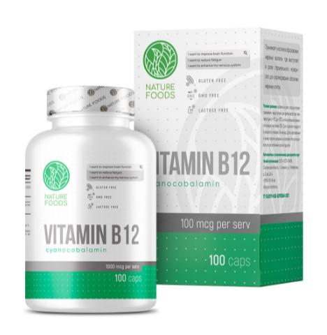Nature Foods Vitamin B12 100 caps