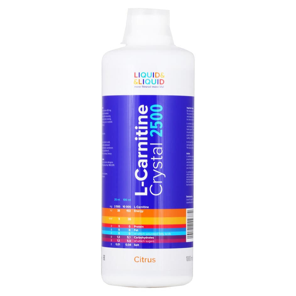 Liquid & Liquid L-Carnitine Crystal 2500 1000 ml