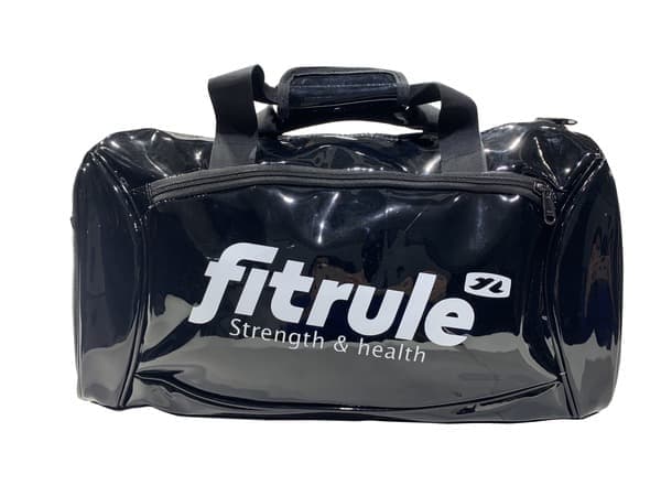 FitRule Сумка Спортивная Глянец (Черная)
