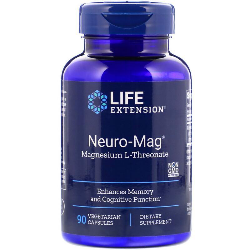 LIFE Extension Neuro-Mag® Magnesium L-Threonate 90 Vcaps