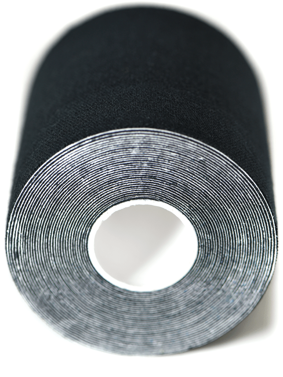 FitRule Кинезио Тейп Tape 7,5 cм х 5 м (Черный) фото