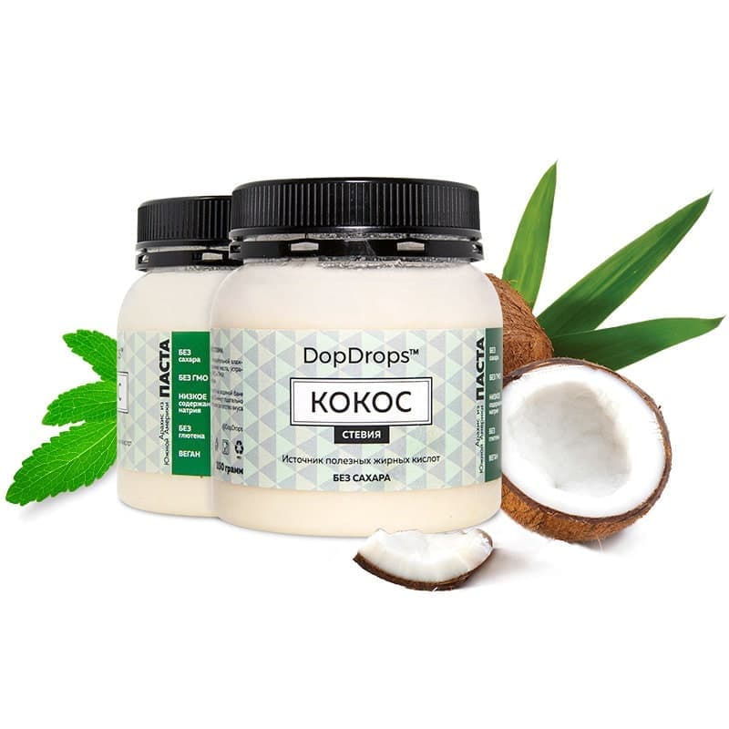 DopDrops Кокосовая паста 250g