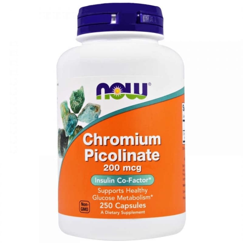 NOW Chromium Picolinate 200 mcg 250 caps