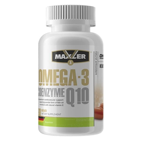 Maxler Omega-3 Coenzyme Q10 60 caps фото