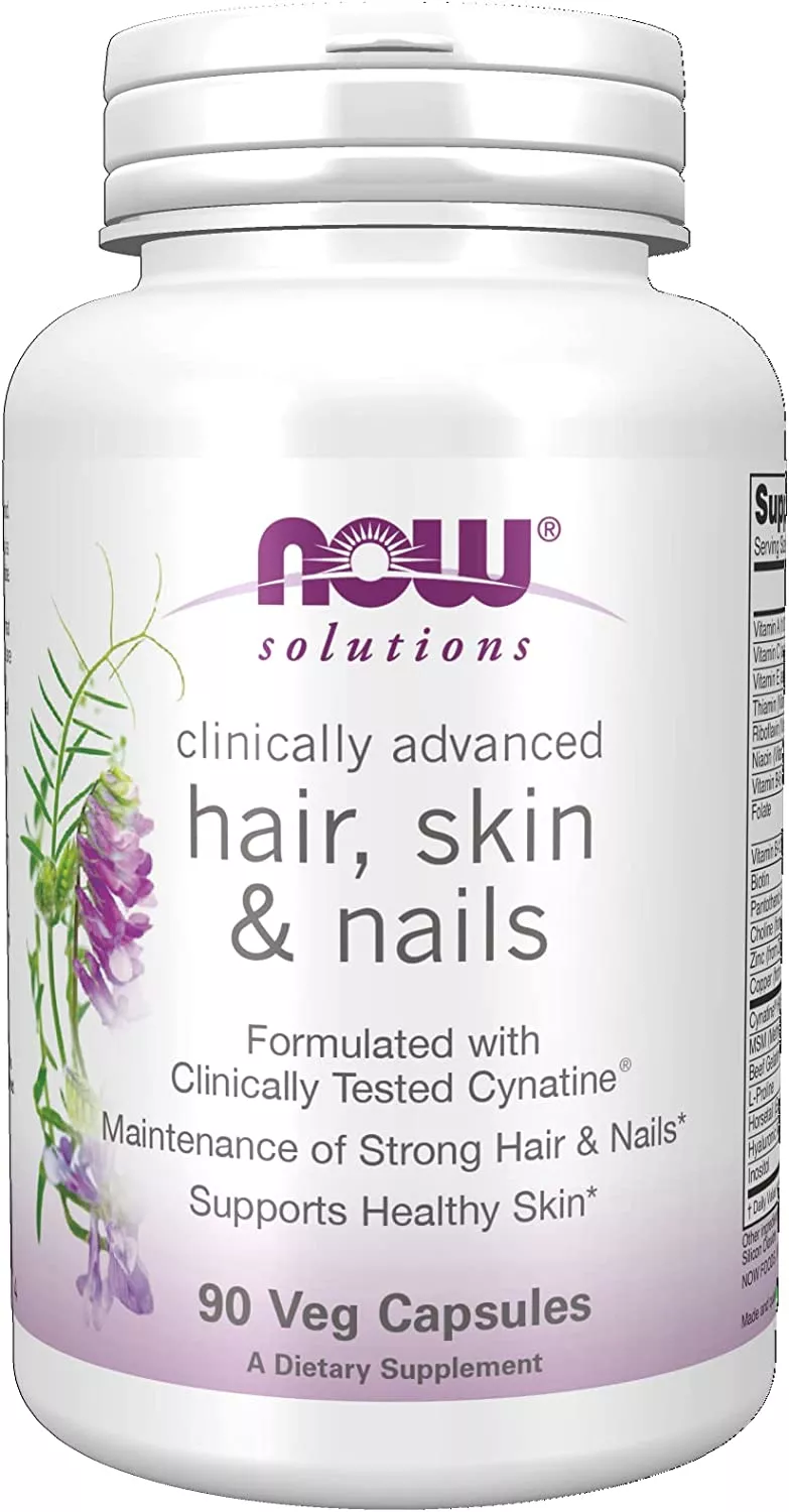 NOW Clinical Hair Skin & Nails 90 vcaps фото