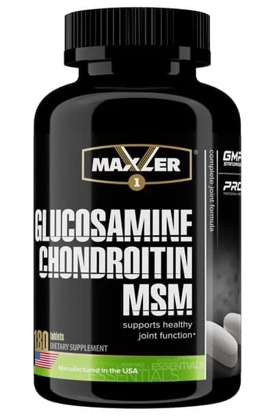 Maxler Glucosamine-Chondroitin-MSM 180 tabs фото