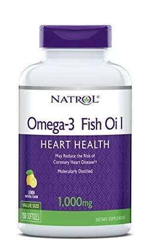 NATROL Omega-3 Fish Oil 1000 mg 60 caps фото